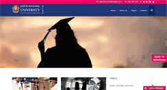 Desktop Screenshot of blog.jnujaipur.ac.in